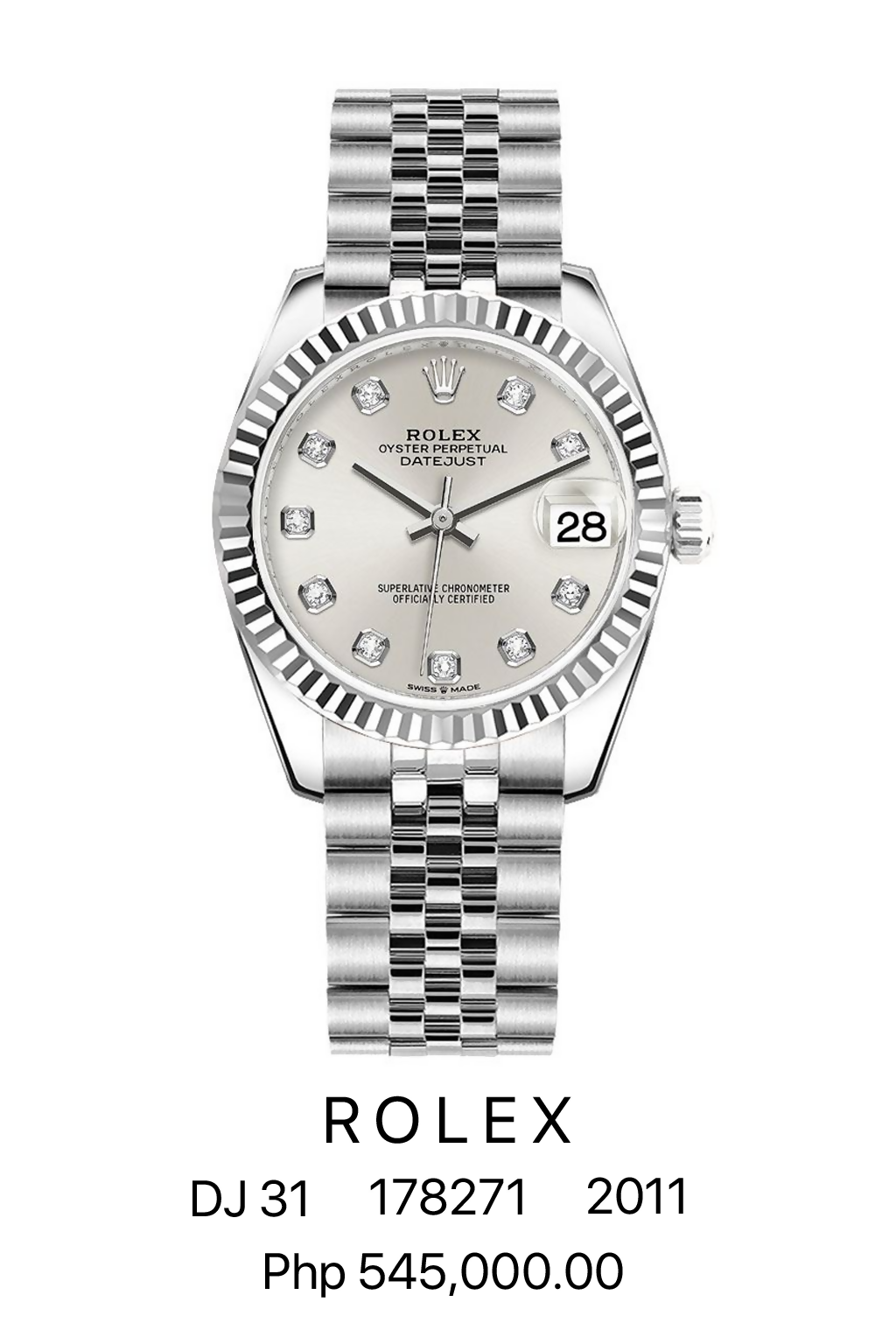 Rolex DJ 31