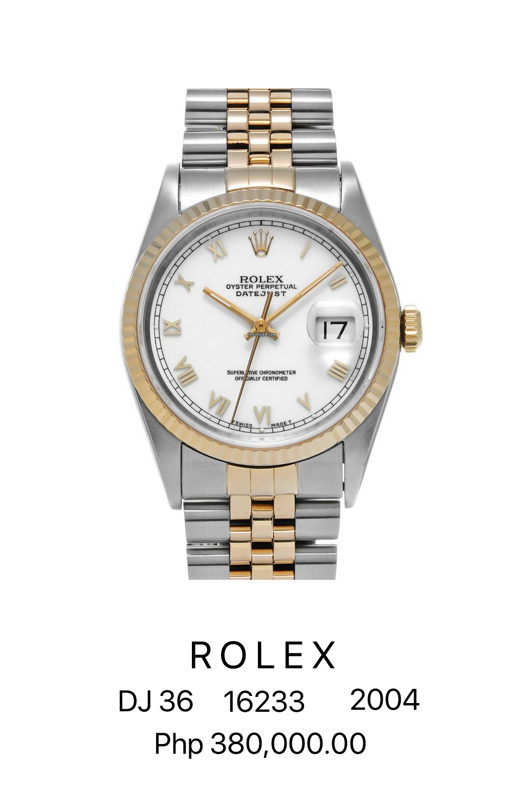 Rolex DJ 36